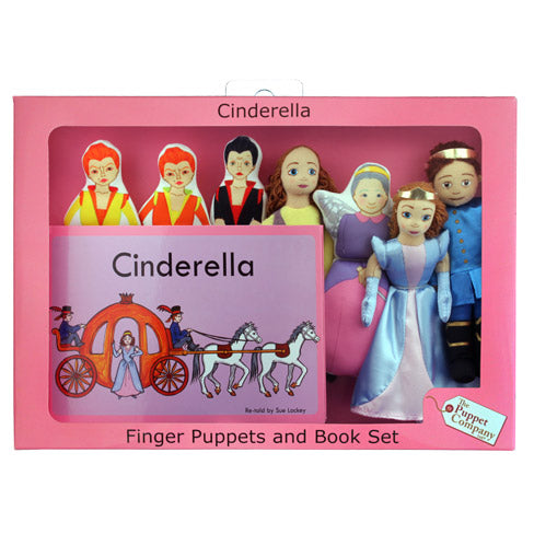 Cinderella Finger Puppet Story Set