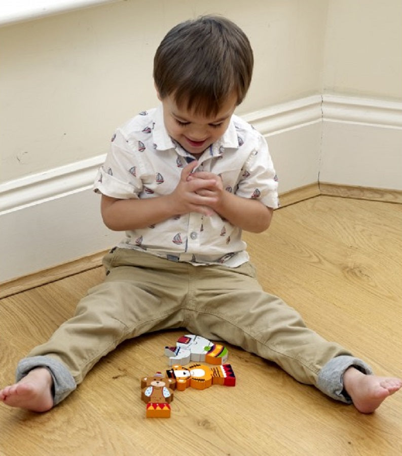 Circus Mini Wooden Puzzle Set 2