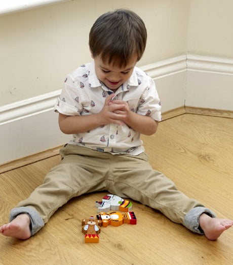 Circus Mini Wooden Puzzle Set 2