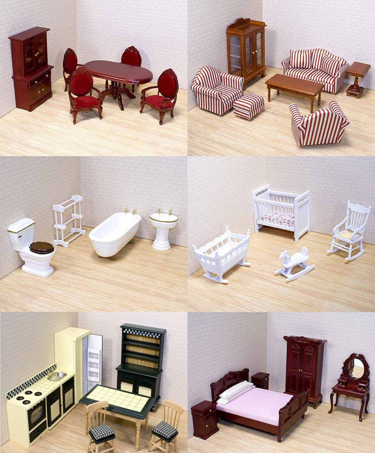 Classic Dolls House Furniture Bundle