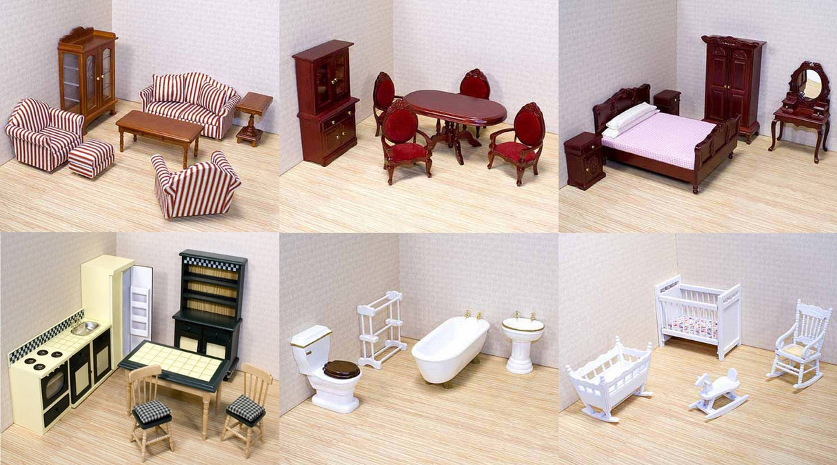 Classic Dolls House Furniture Bundle