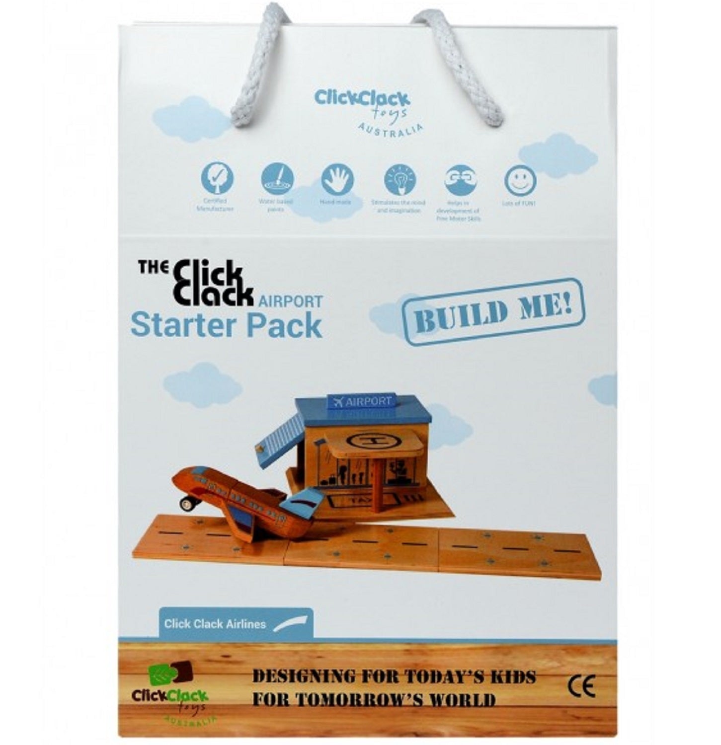Click Clack Airport Play Set