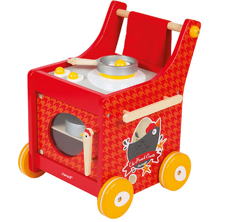 French Cocotte Kitchen Trolley and Walker 2