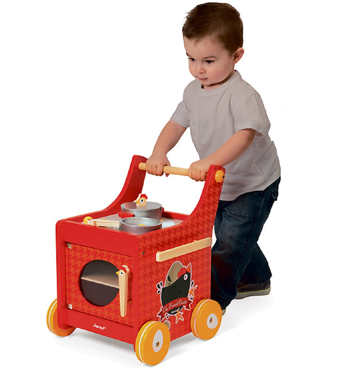 French Cocotte Kitchen Trolley and Walker