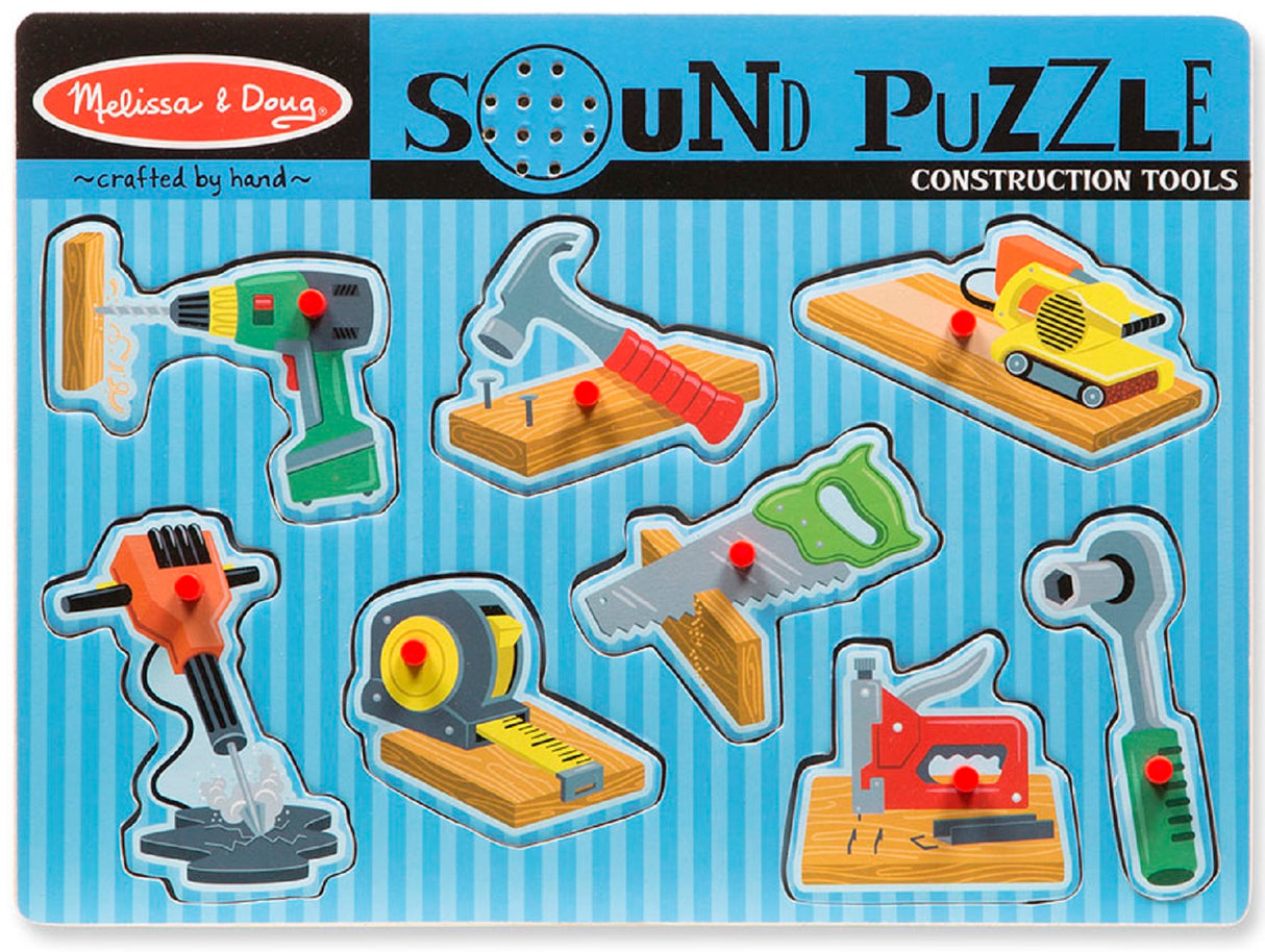 Construction Tools Sound Puzzle