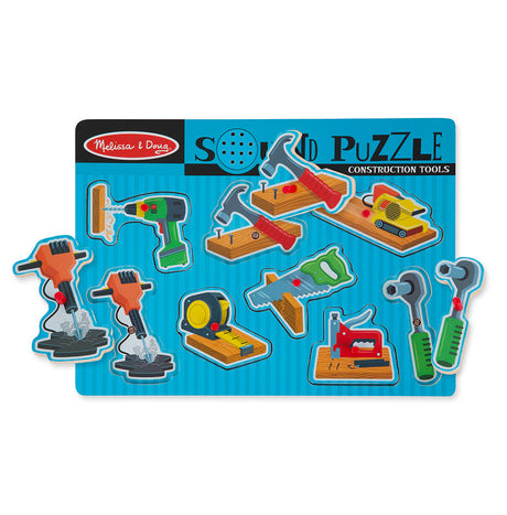 Construction Tools Sound Puzzle