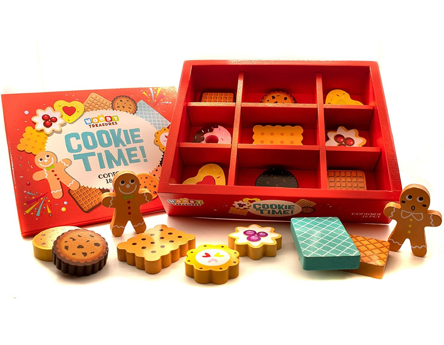 Box of Wooden Biscuits