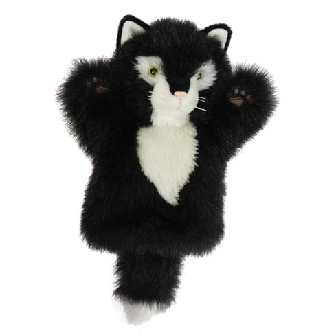 Car Pets Puppet - Black & White Cat