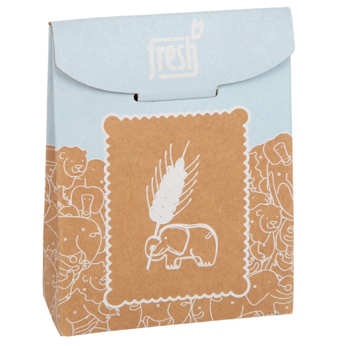 Box of Wooden Animal Crackers