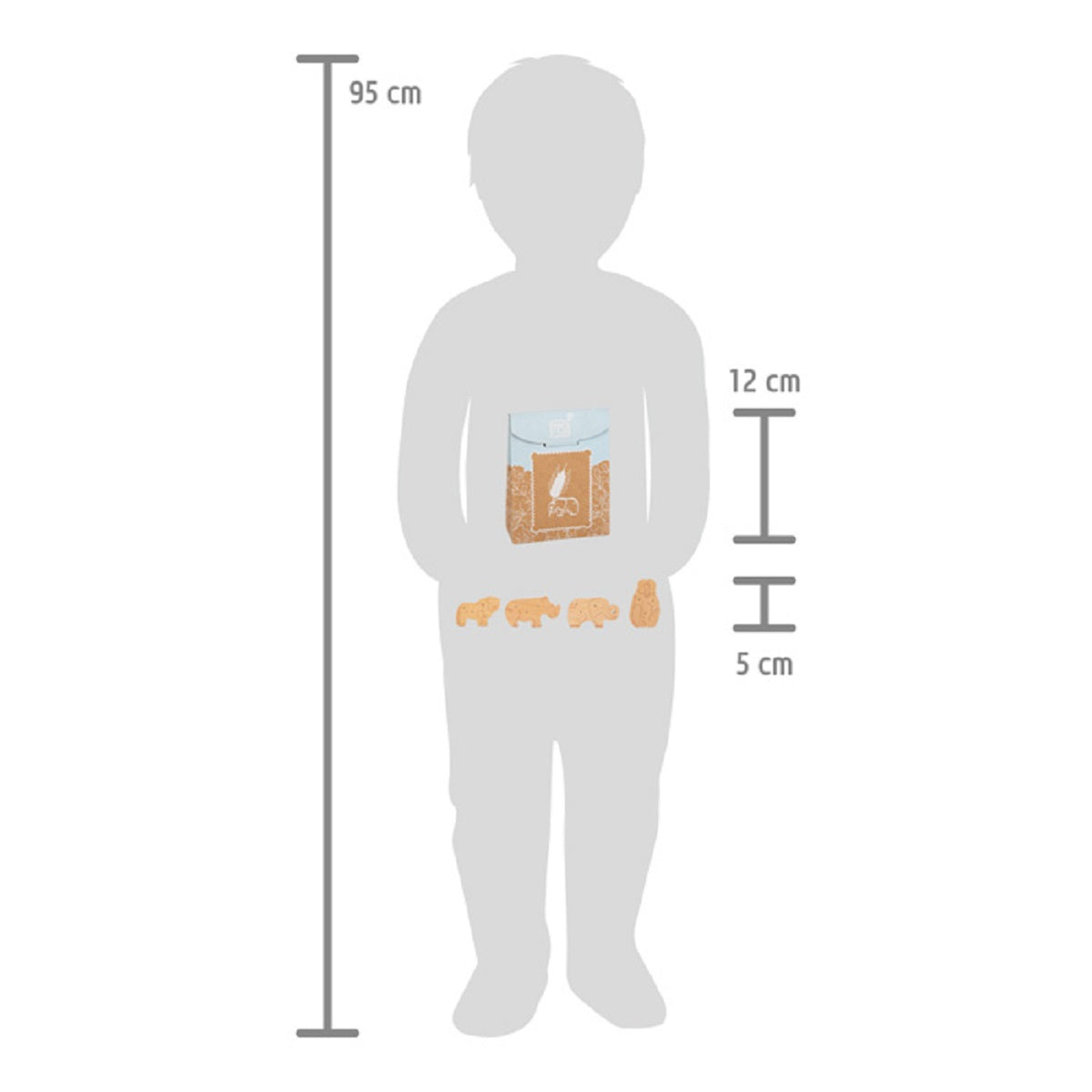 Box of Wooden Animal Crackers