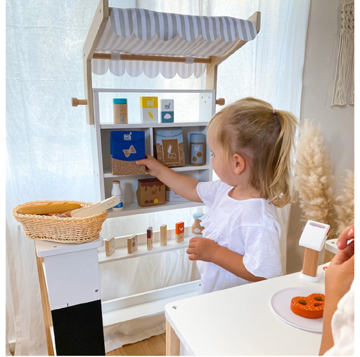 Box of Wooden Animal Crackers