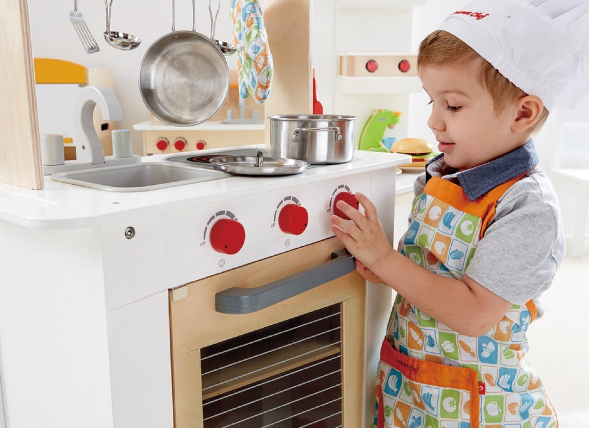 Cook 'n Serve Wooden Kitchen Play Set