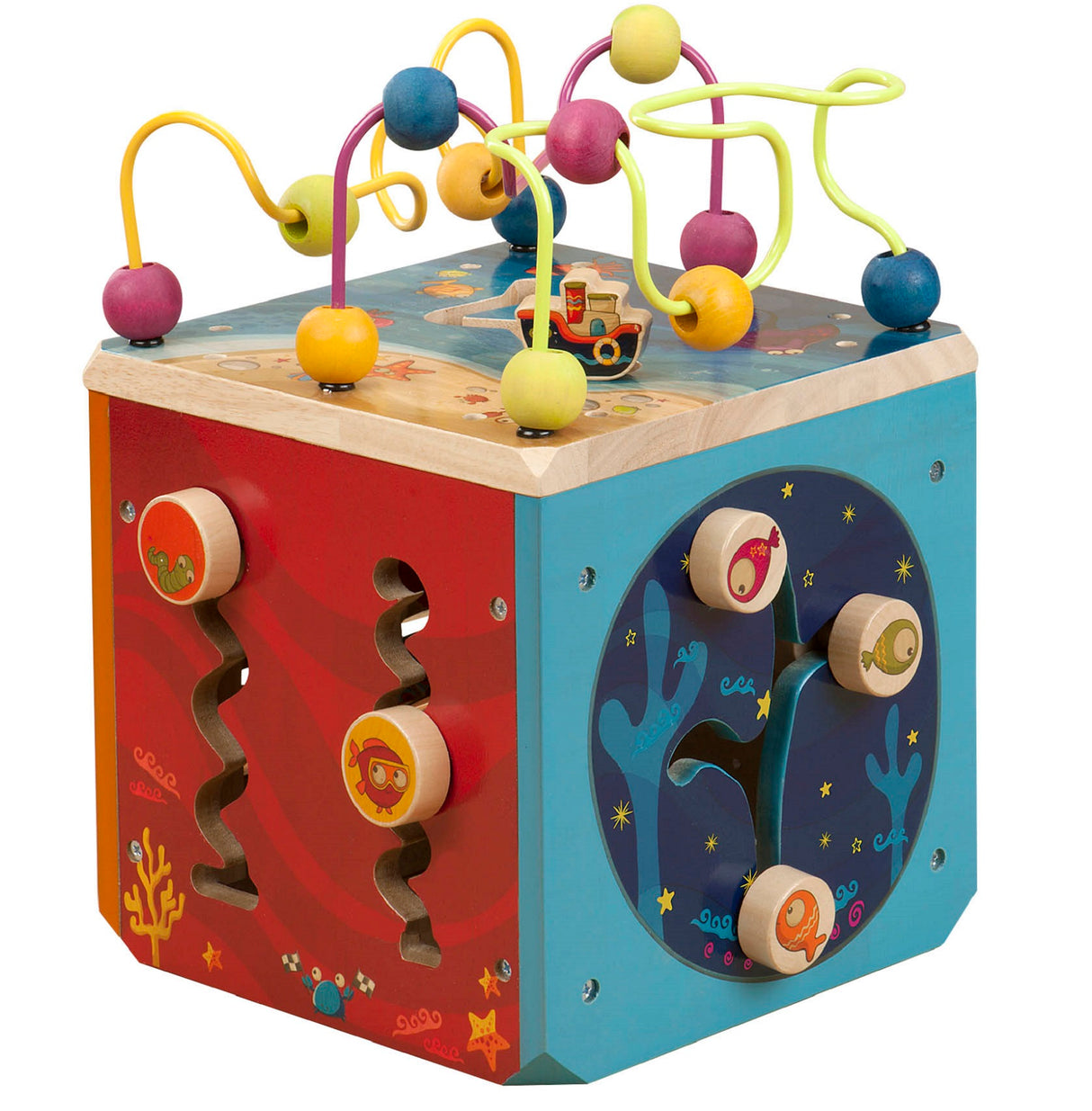 Underwater Zoo Activity Cube