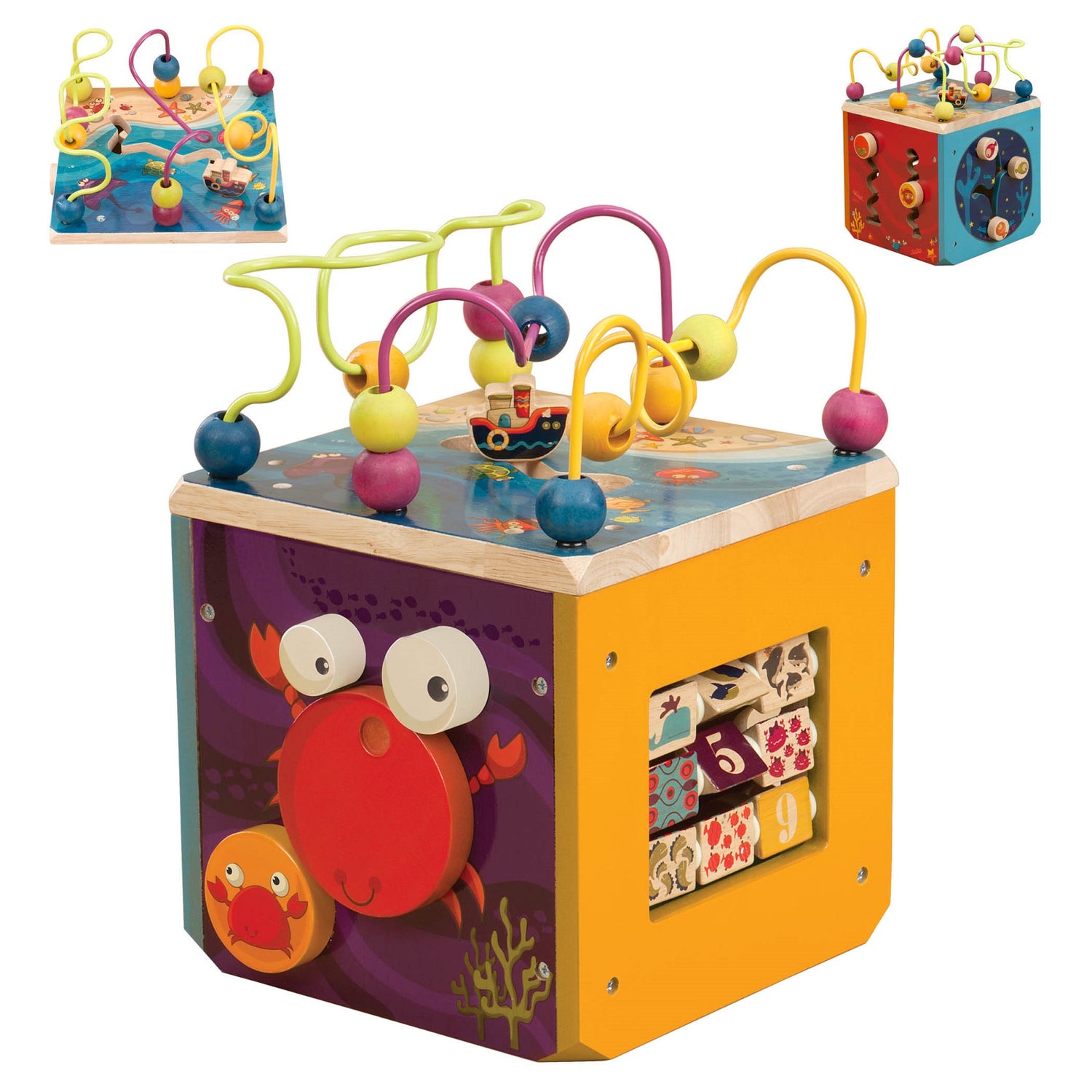 Underwater Zoo Activity Cube