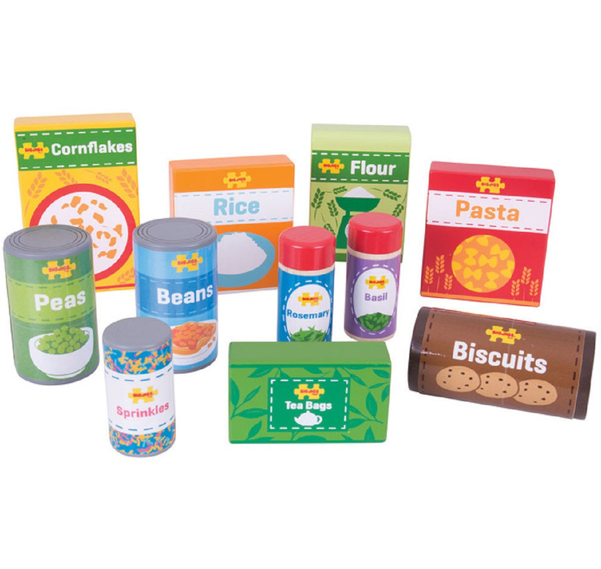 Cupboard Grocery Set