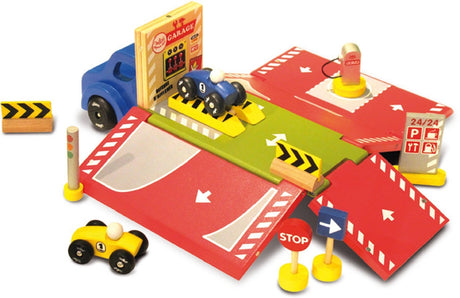 Convertible Wooden Truck Garage