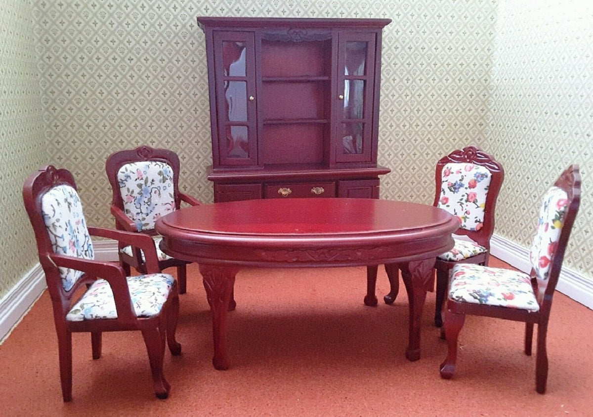 Streets Ahead Dollshouse Dining Room Set