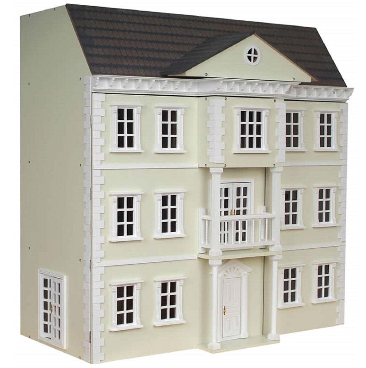 The Mayfair Dolls House with Arch Front Basement - Painted