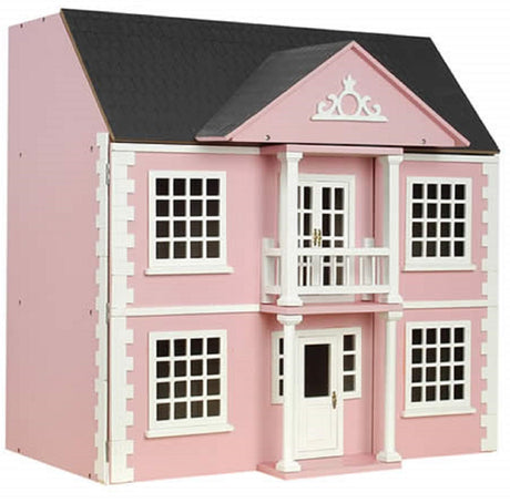 Newnham Manor Dolls House - Painted Pink