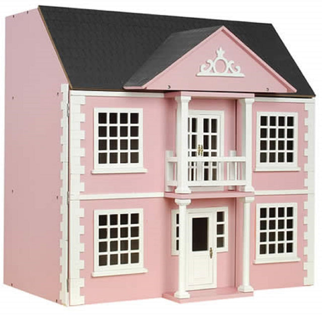 Newnham Manor Dolls House - Painted Pink