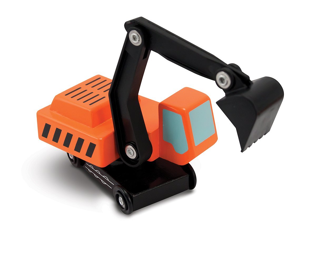 Digger and Low Loader Truck Play Set