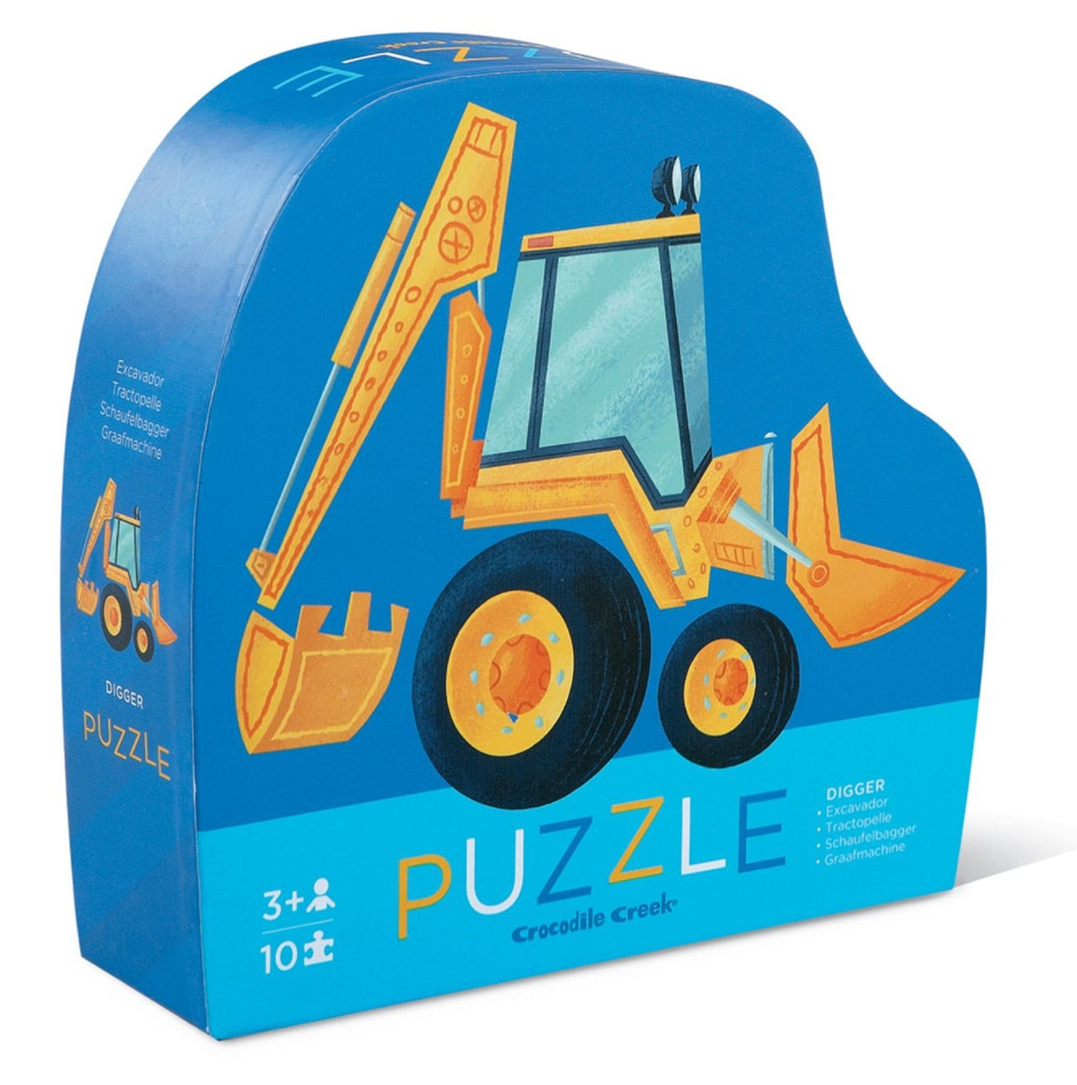 Digger Shaped Box Puzzle