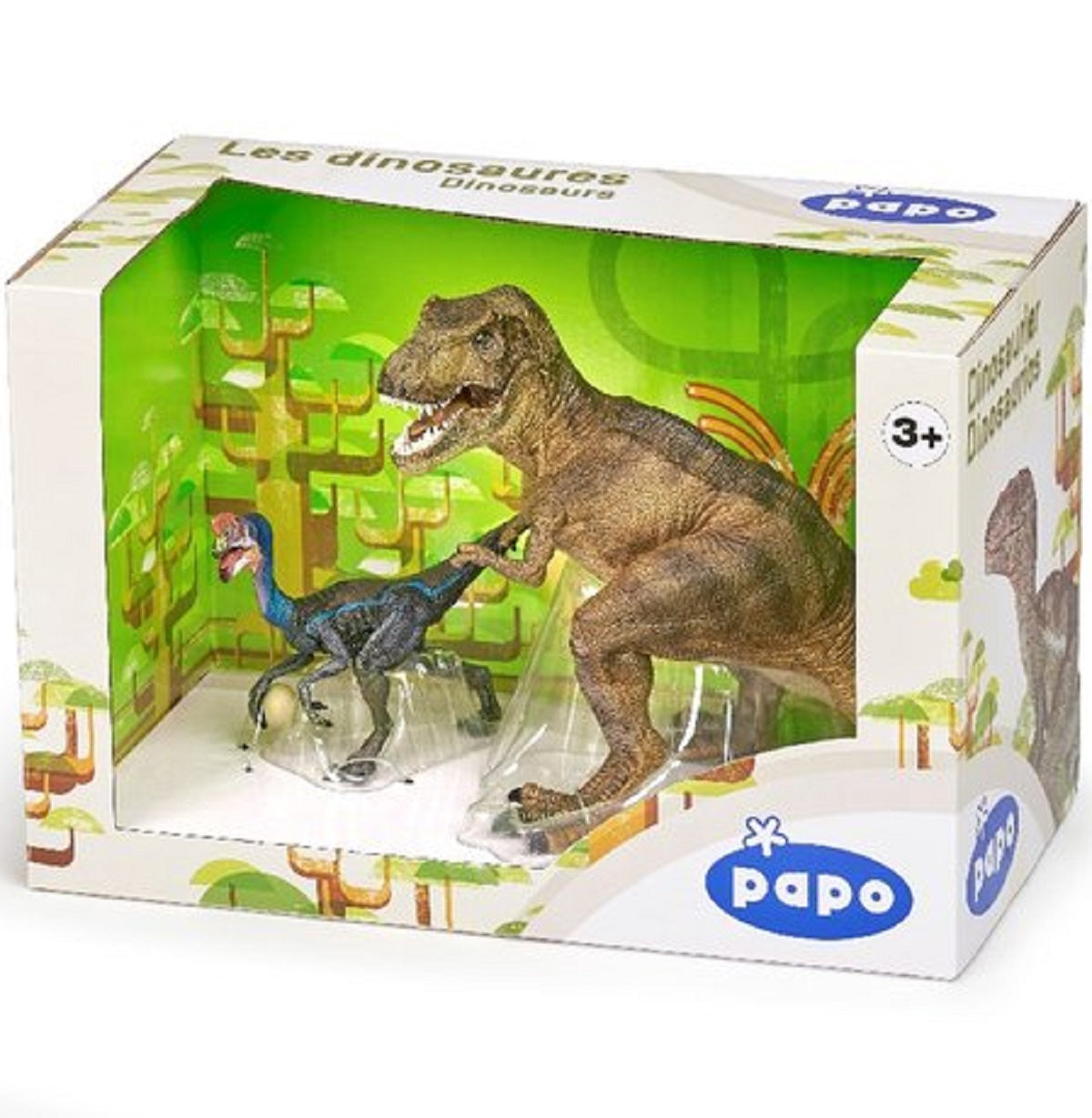 Dinosaur T-Rex and Oviraptor Gift Set