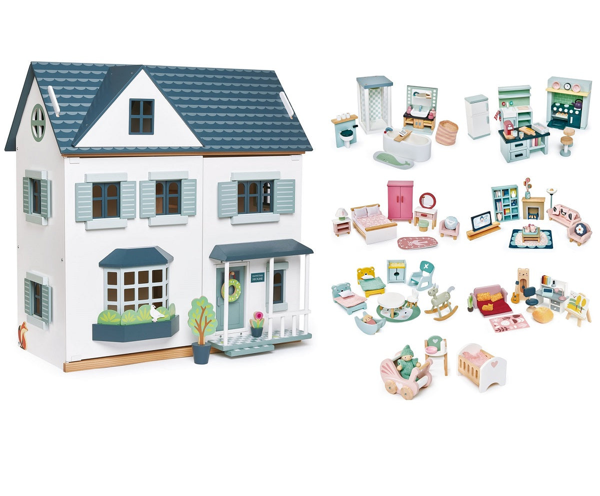 Dovetail House Dolls House Bundle