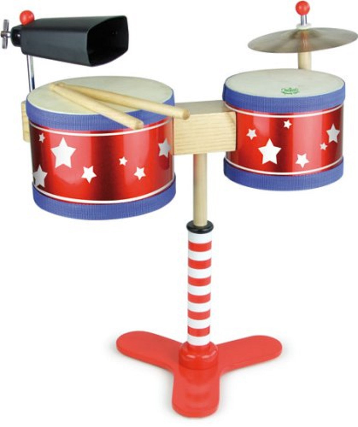 Children's Wooden Drum Kit