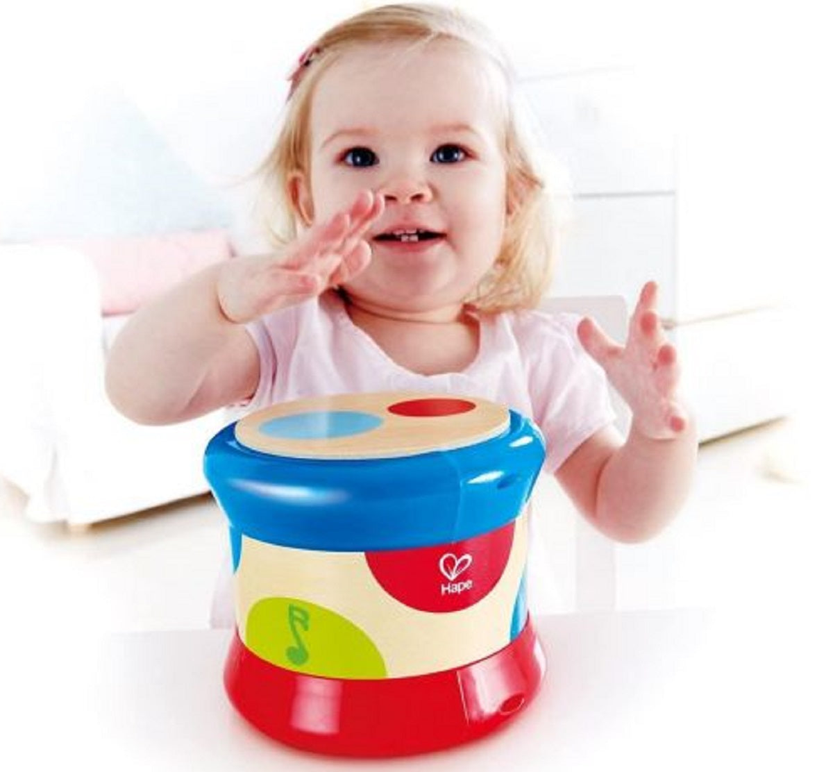 Hape Wooden Baby Drum