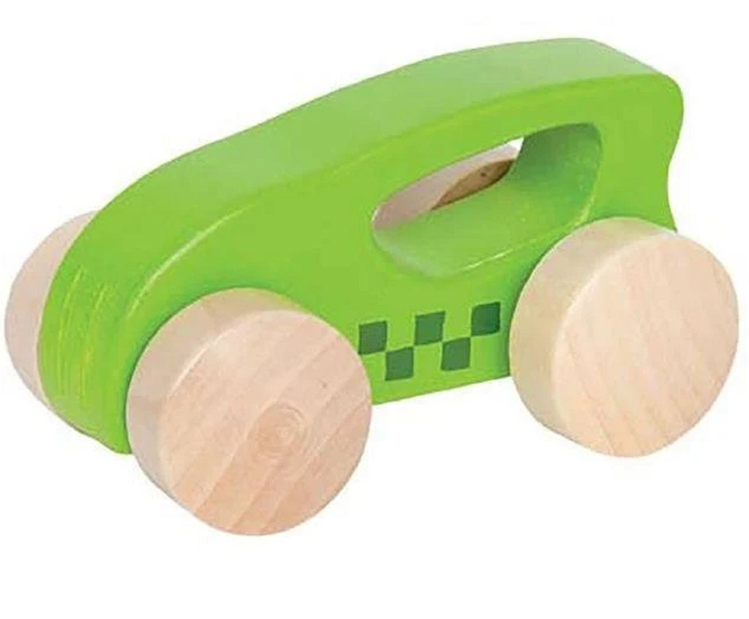 First Little Wooden Car - Green