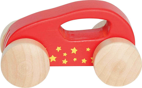 First Little Wooden Car - Red