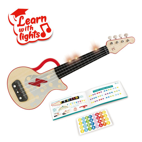 Learn with Lights Ukulele - Red