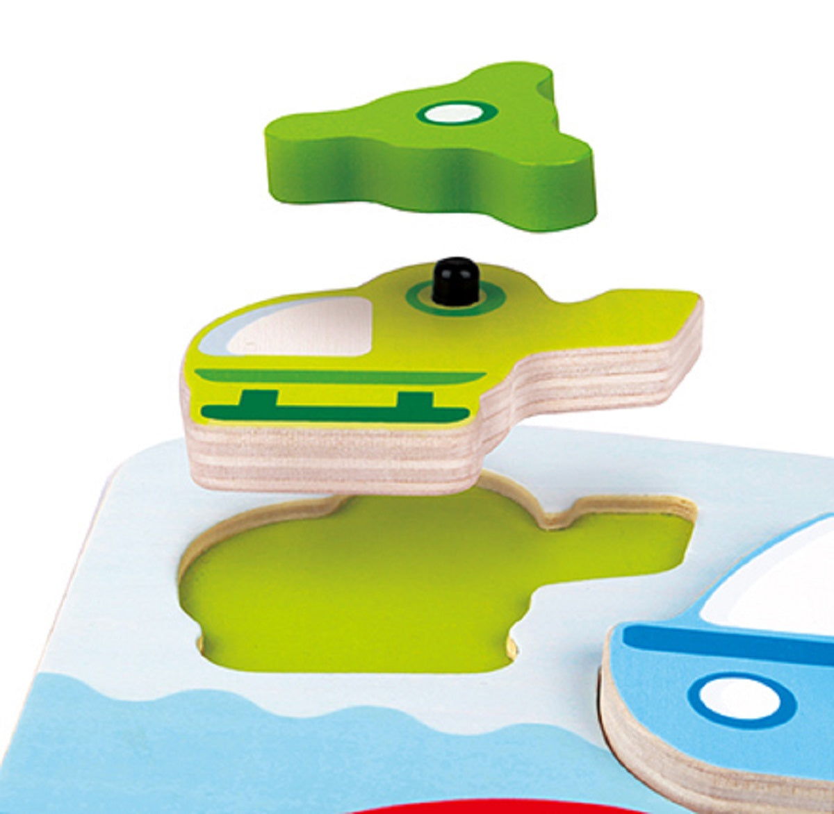 Dynamic Wooden Vehicle Puzzle