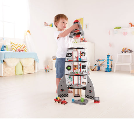 Four Stage Spaceship & Rocket