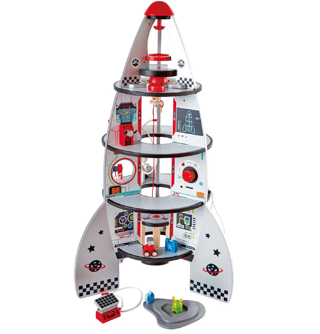 Four Stage Spaceship & Rocket