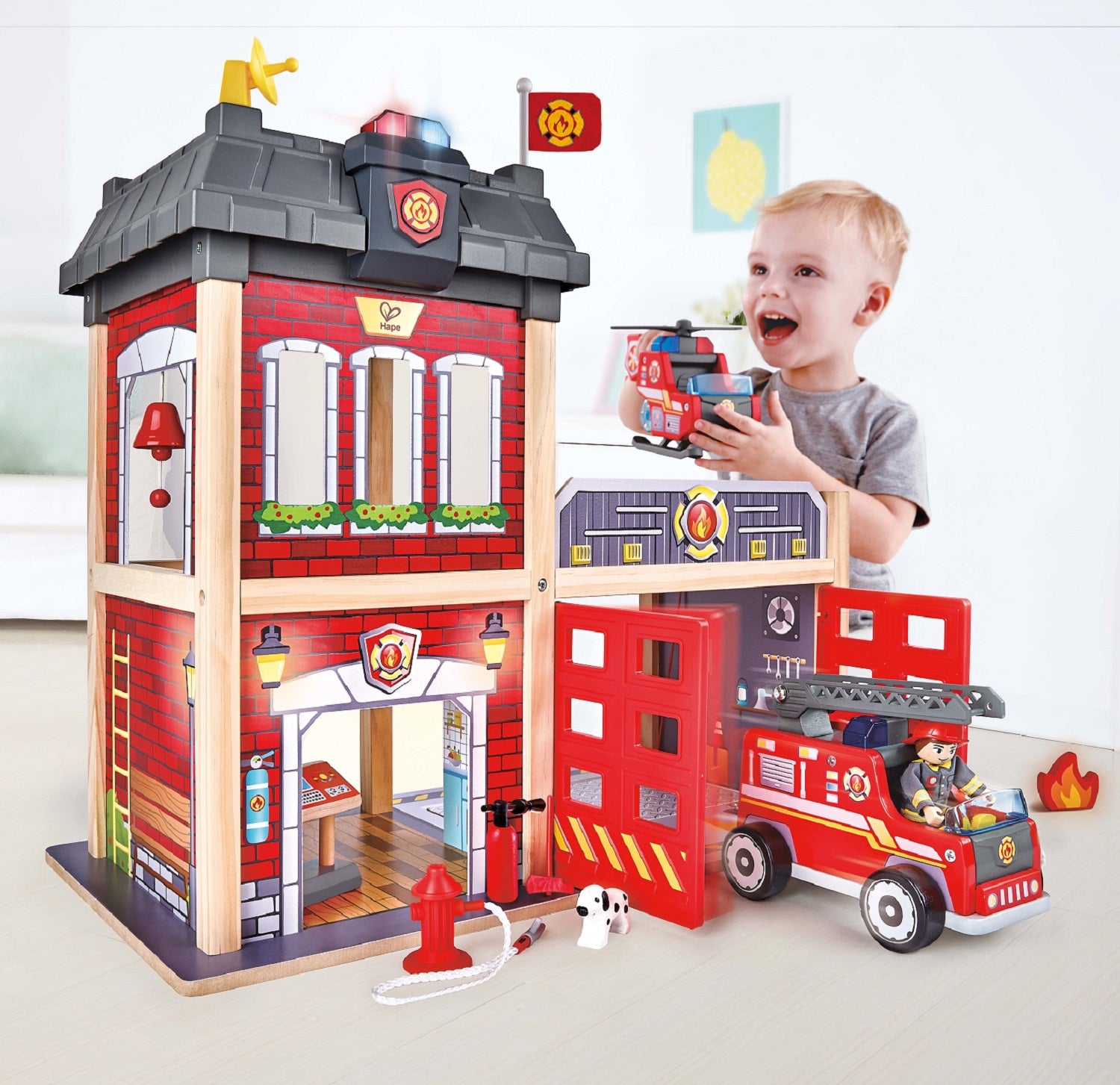Hape Fire Station Set