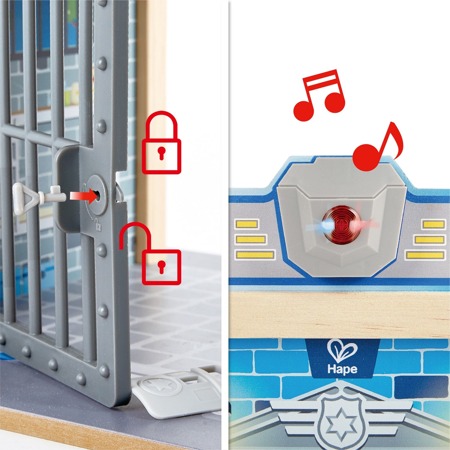 Wooden Metro Police Station