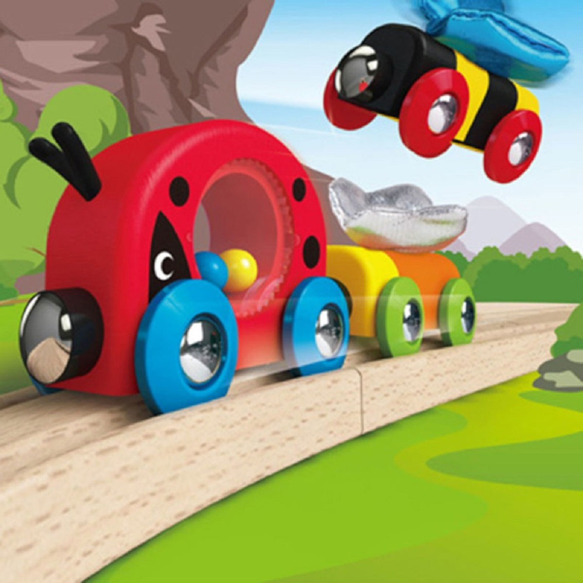 Lucky Ladybird and Friends Train