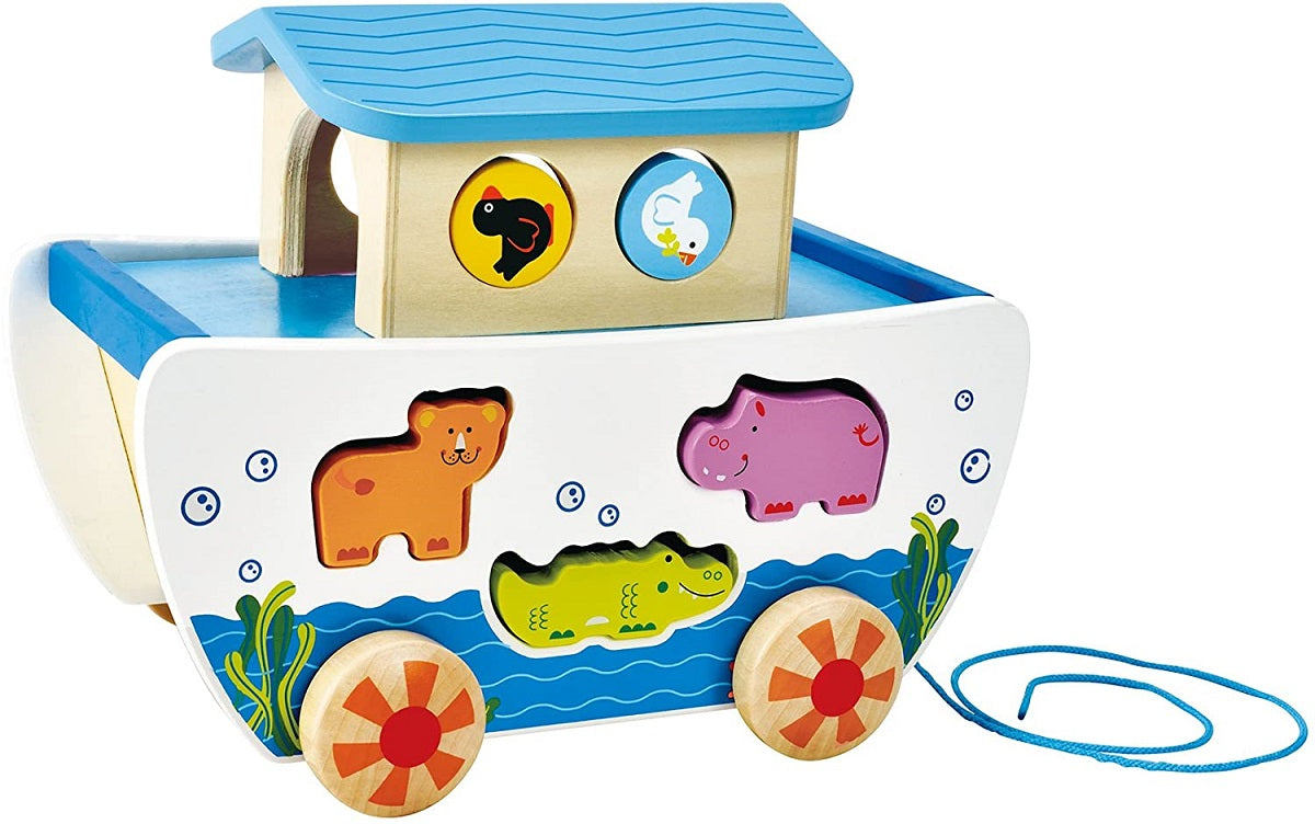 Pull Along Wooden Noah's Ark