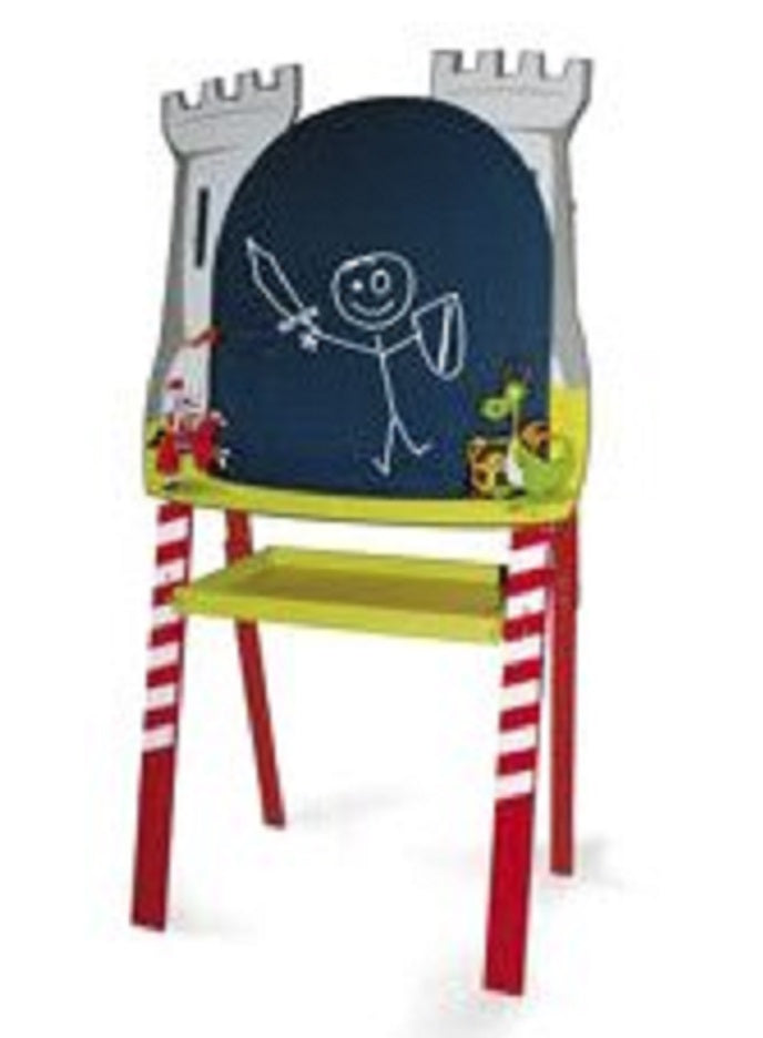 Knight & Dragon Blackboard & White Board Easel