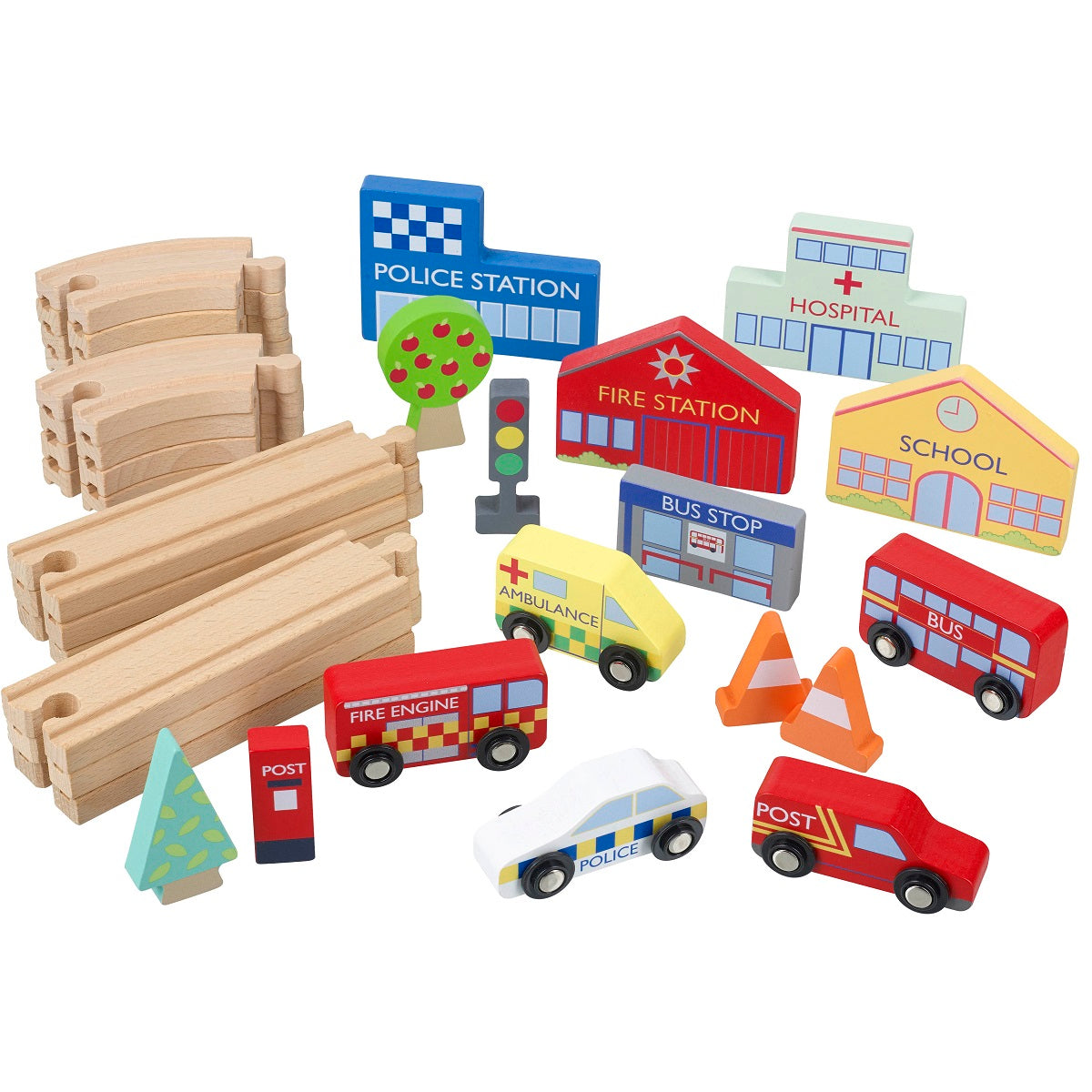 Emergency Services Road Track Set
