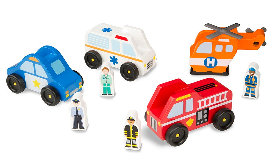 Melissa and Doug Emergency Vehicles Set 3
