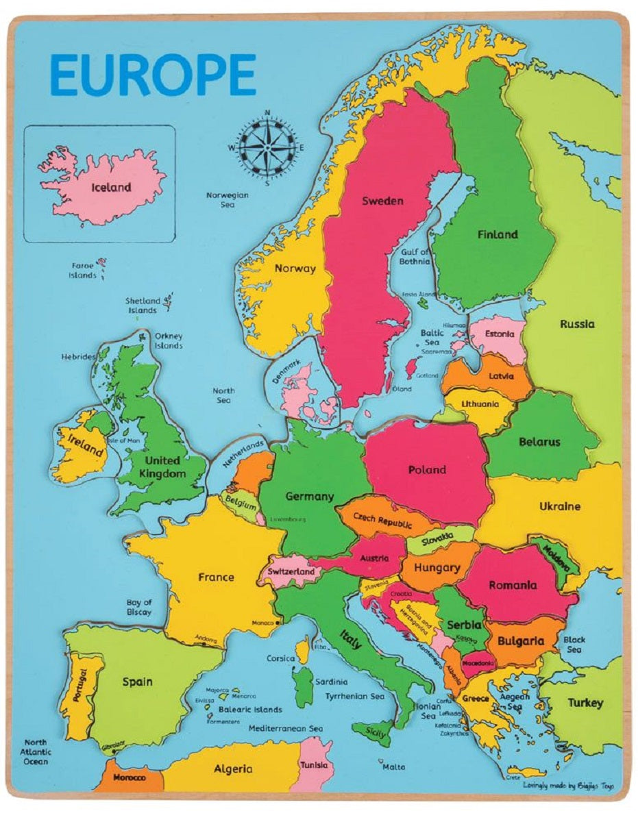 Europe Inset Puzzle