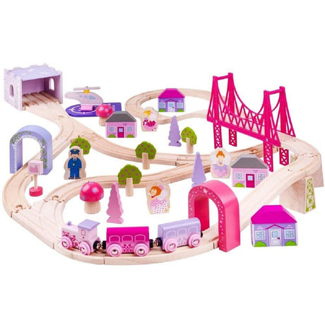 BigJigs Fairy Town Train Set