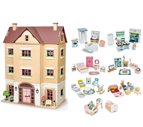 Fantail Hall Dolls House Bundle