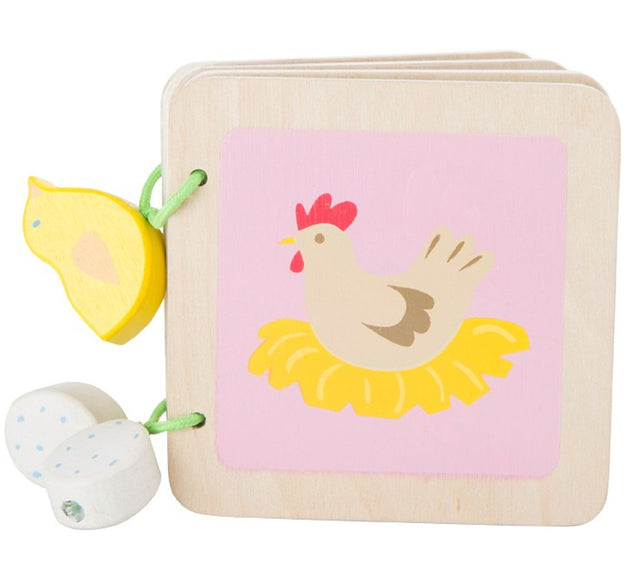 Baby Wooden Farm Book