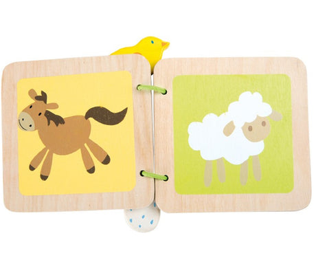 Baby Wooden Farm Book