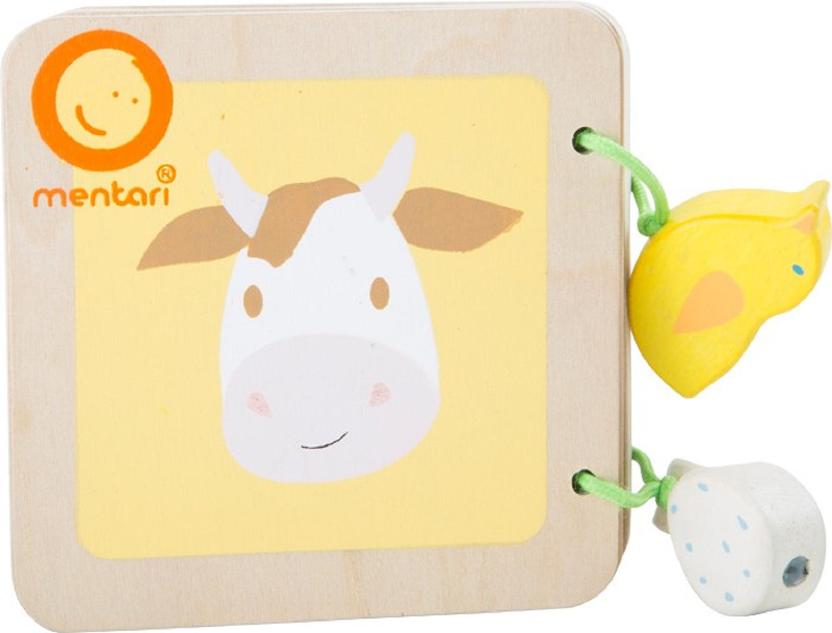 Baby Wooden Farm Book
