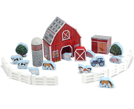 Farm Blocks Play Set